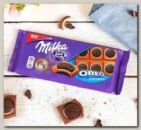 Шоколад Милка Milka Oreo Sandwich 92г