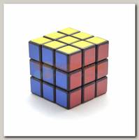 Головоломка 'Кубик Рубика' 3 x 3 x 3 (черные грани)