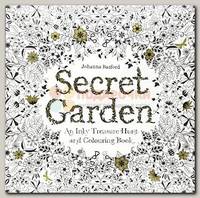 Раскраска-антистресс 'Secret Garden' мягкий переплет 12 листов